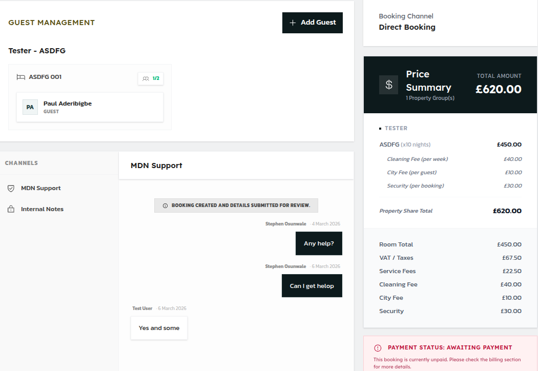 Corporate housing building exterior